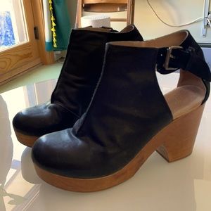 Black Amber Orchard Clog by Free People